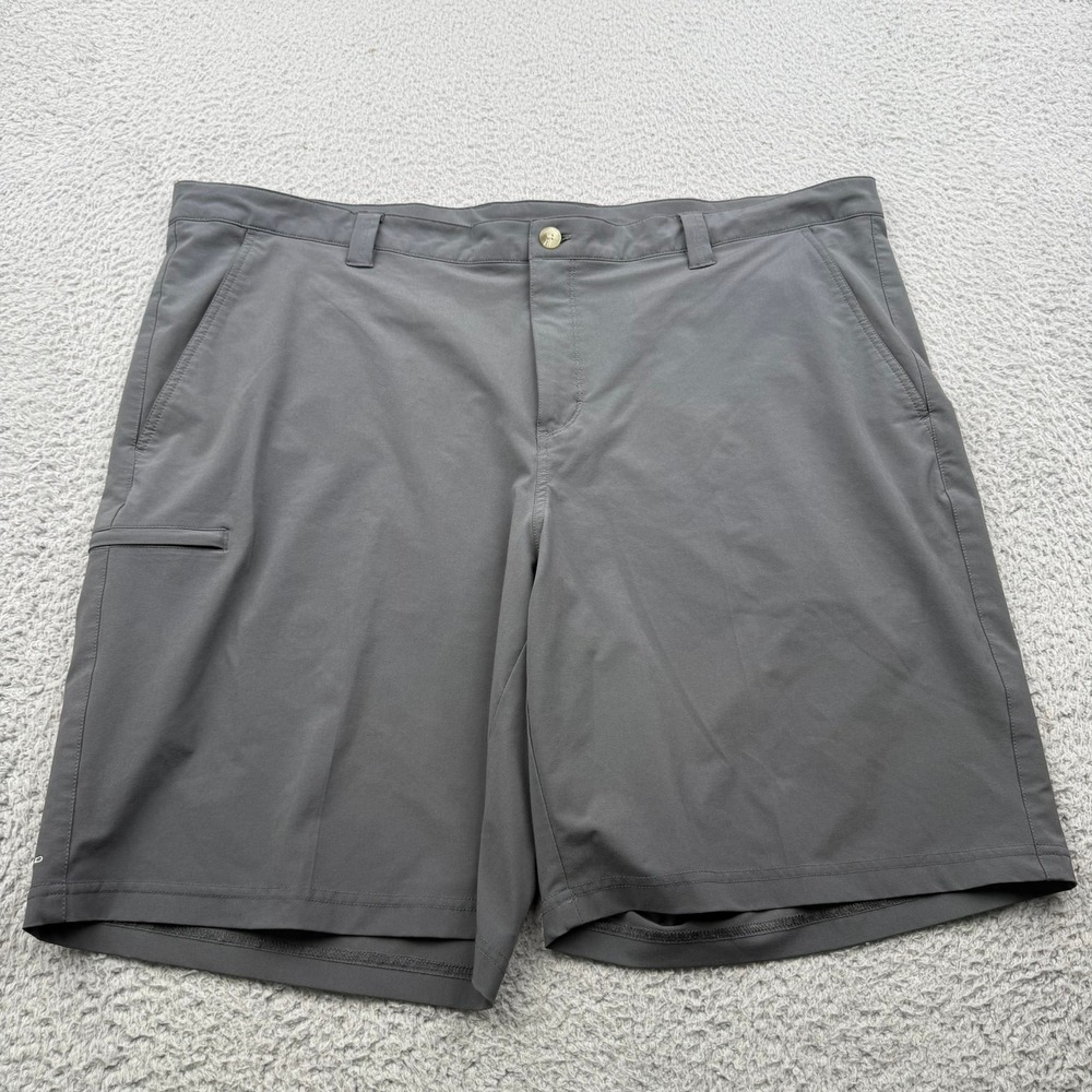 Columbia Shorts Mens 46 Grey Stretch Hiking Utility Performance Golf